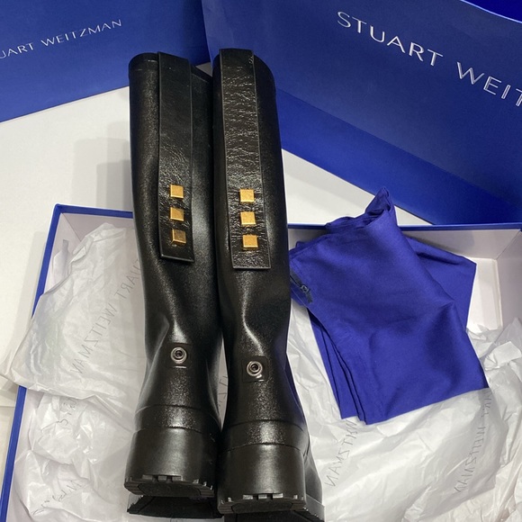 Stuart Weitzman Griffin Black Boot - Picture 2 of 6